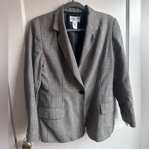 Vintage Pendleton Houndstooth Wool Blazer | 100% Virgin Wool